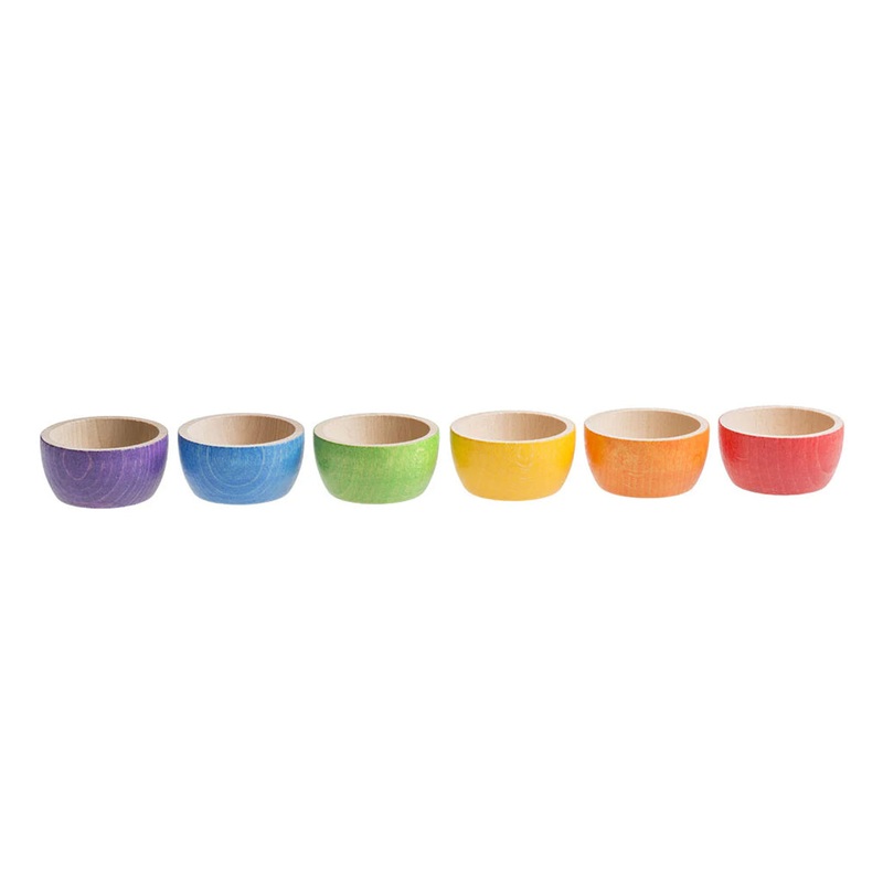 6 Bowls in 6 Colors