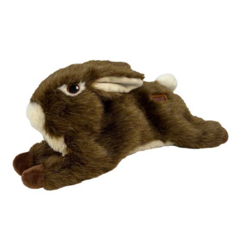 KONG Wild Low Stuff Rabbit Dog Plush Toy Medium