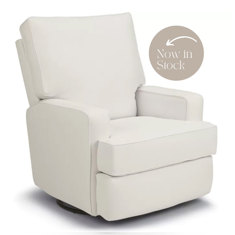 Best Chairs Ellie – Glider Power Recliner – Snow