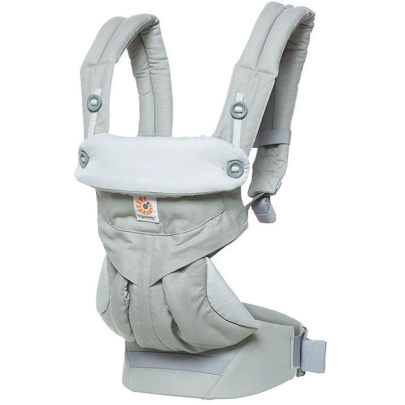 Ergobaby 360 All-Position Baby Carrier with Lumbar Support Pearl Grey