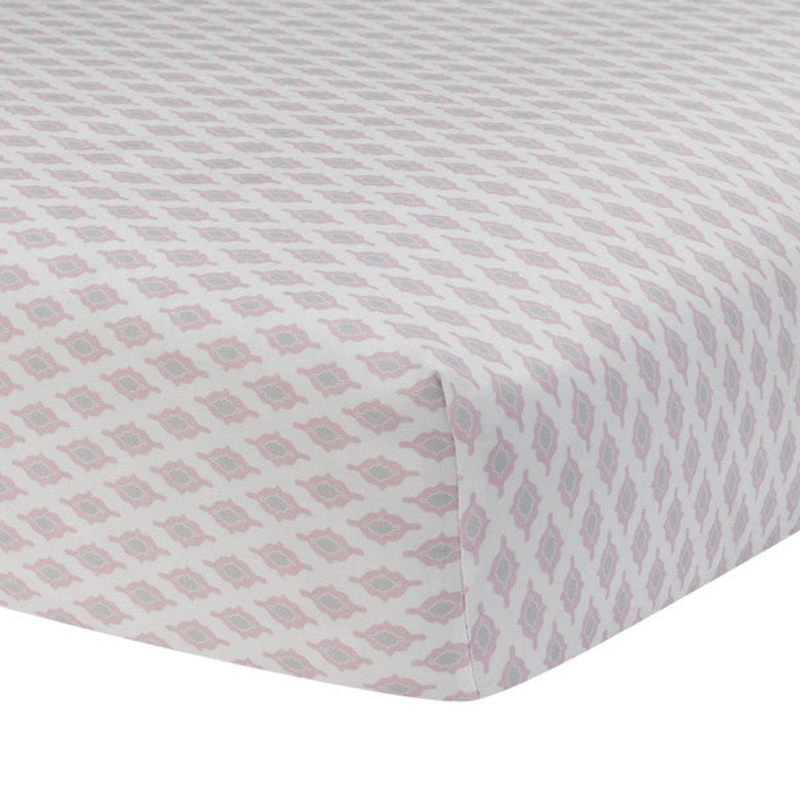 Lambs & Ivy Charlotte Collection Crib Sheet