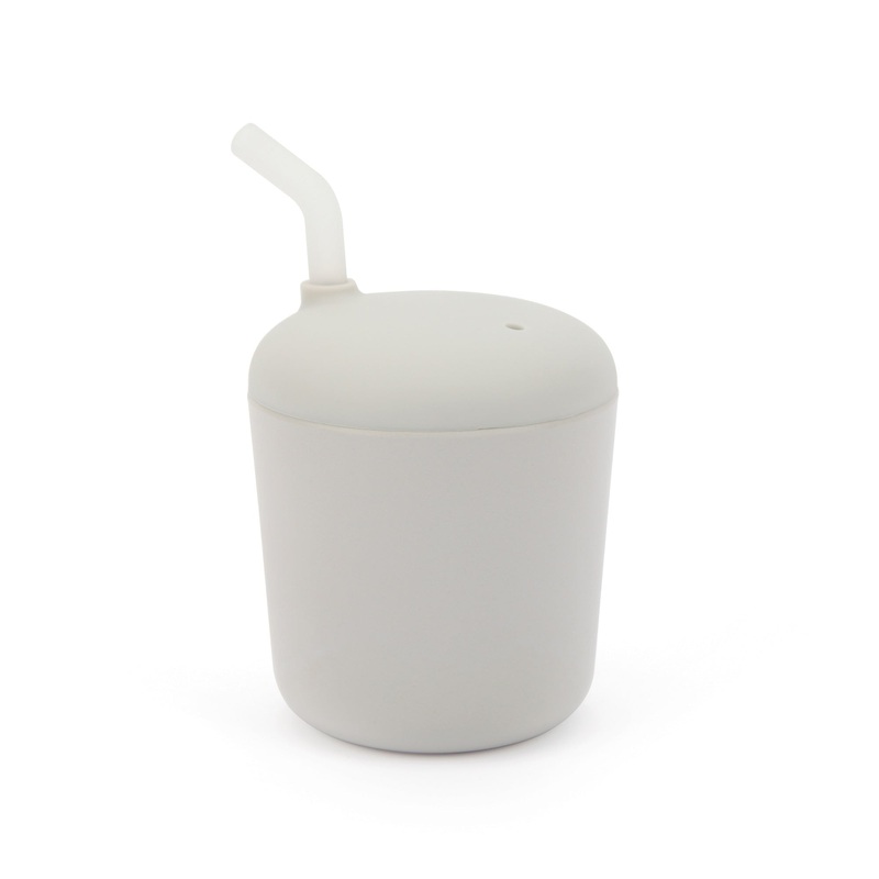 Sippy Cup with Straw Cloud