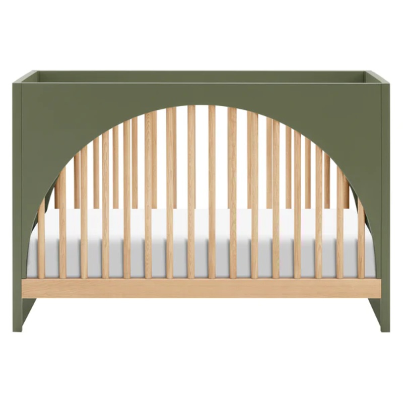 Babyletto Moab 3-in-1 Convertible Crib Olive / Ash
