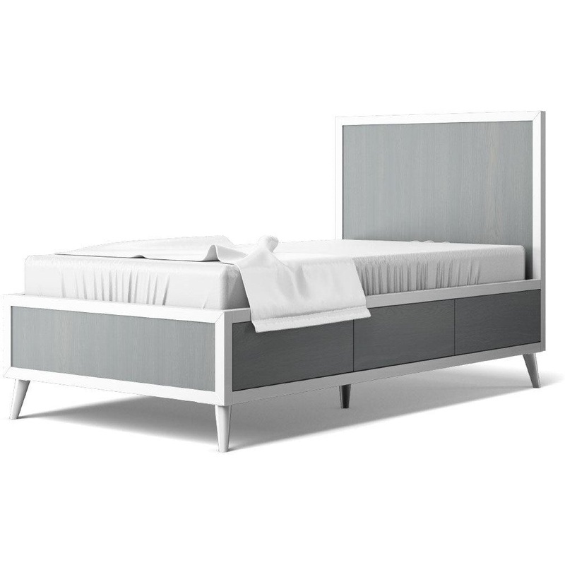 Romina New York Twin Bed Albero Puro Albero Puro