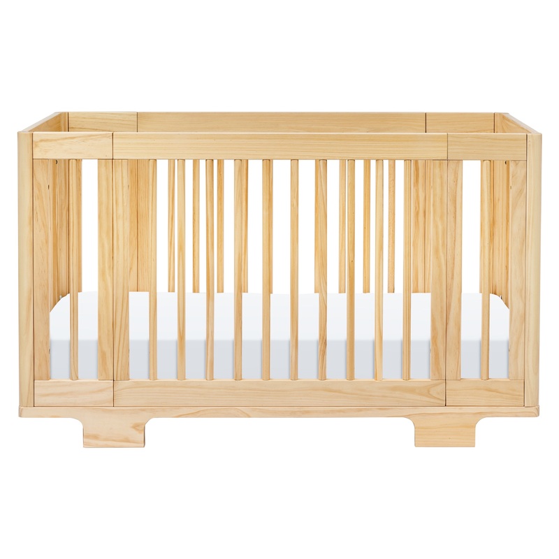 Babyletto Yuzu 8-in-1 Convertible Crib with All-Stages Conversion Kits Natural
