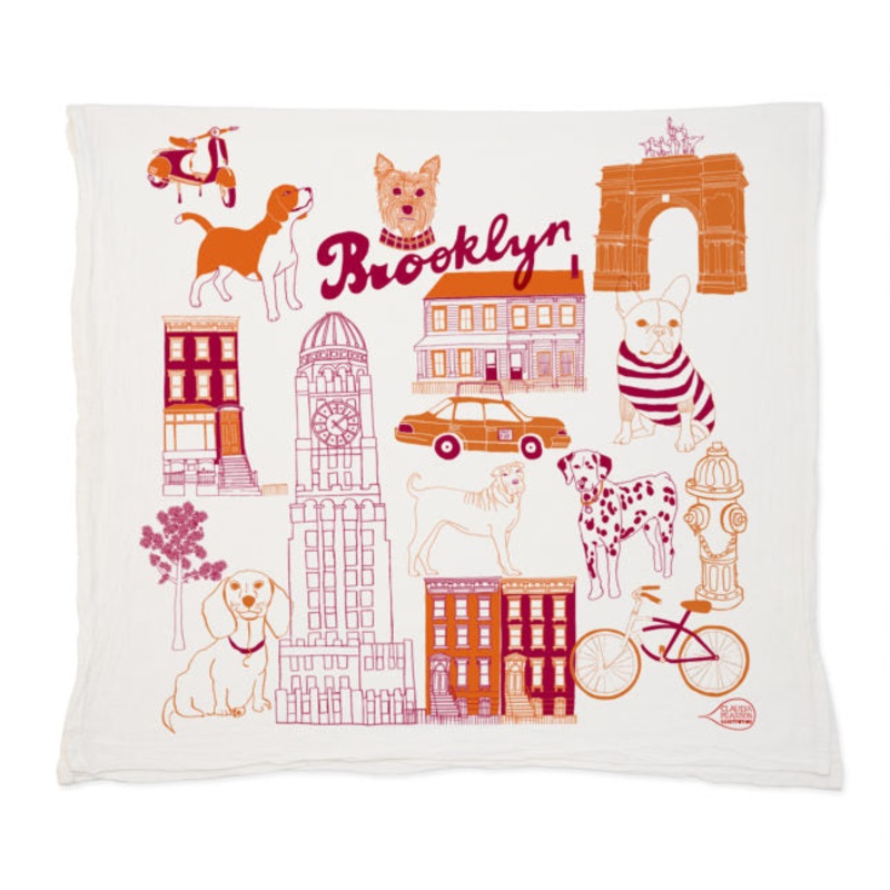 Brooklyn Dogs Tea Towel