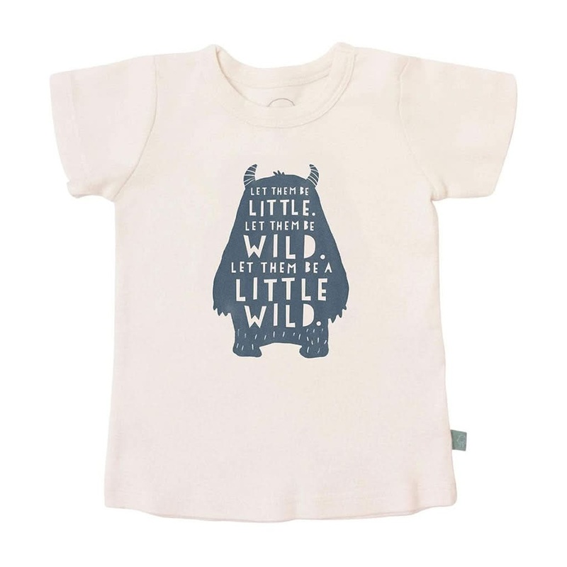 Finn & Emma Short Sleeve Graphic T-Shirt – Wild Child 12 – 24M