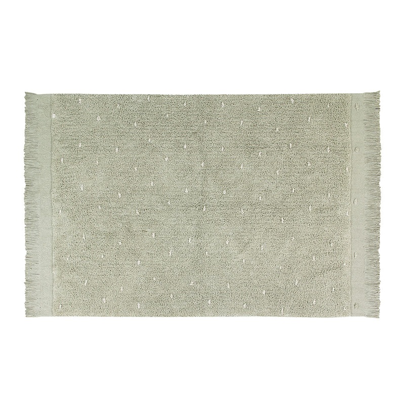 Woods Symphony Washable Rug Olive