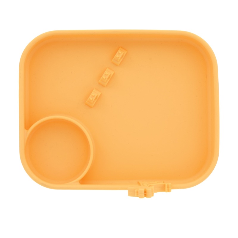 Animal Friends All Silicone Tray Yellow Giraffe