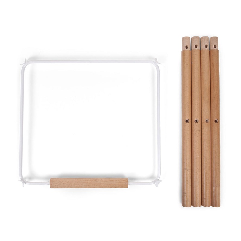 Evolu Extra Set Of Long Legs And Footrest Natural White