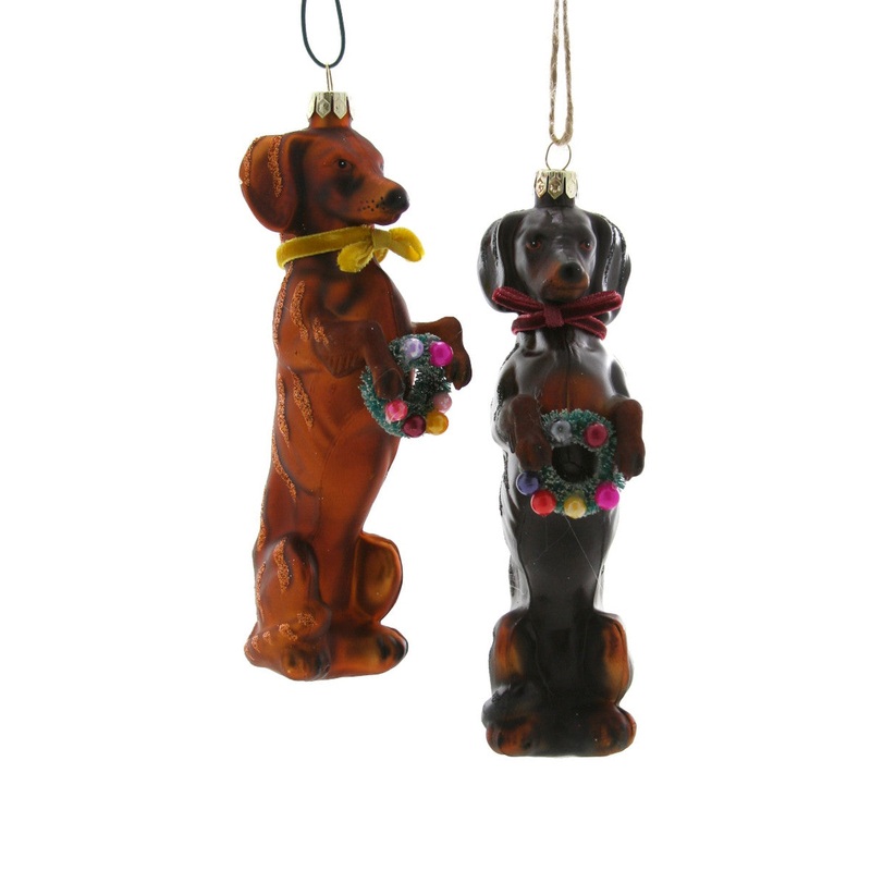 Festive Doxy Christmas Ornament