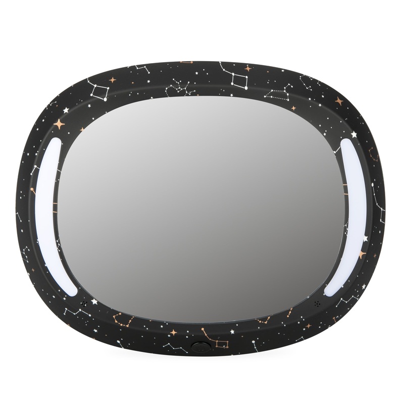 LED Light Backseat Baby Car Mirror with Remote Starry Night