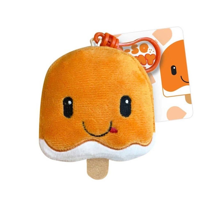 SCENTCO Oh So Yummy Backpack Buddies, Creamsicle Scented Plush Clip
