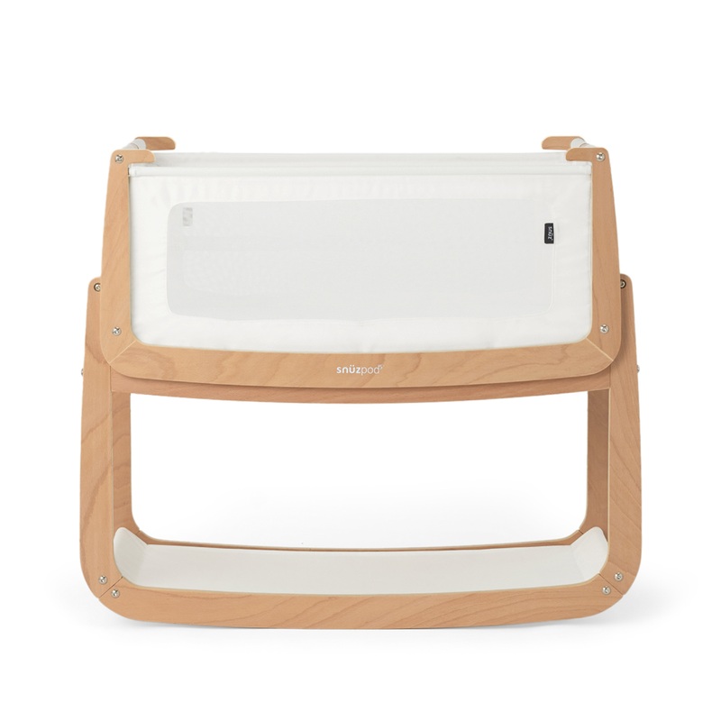 SnuzPod 5 Bedside Bassinet – Natural