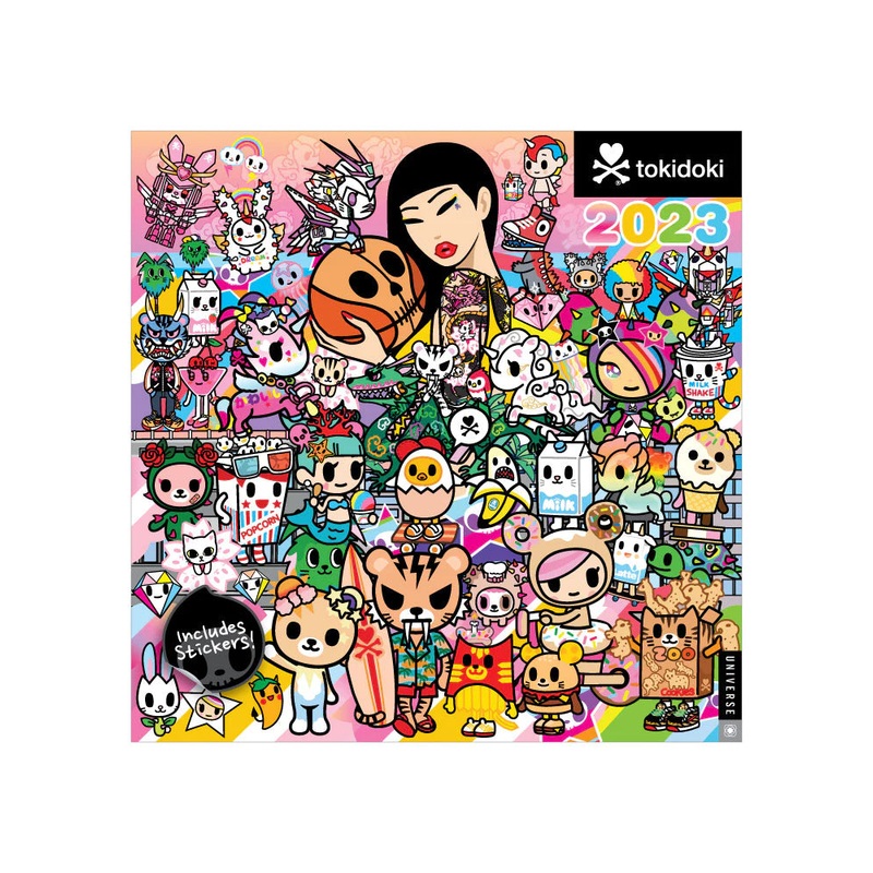 Tokidoki wall calendar 2023