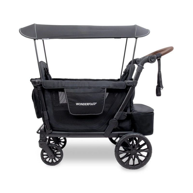 WonderFold L2 Double Stroller Wagon Black