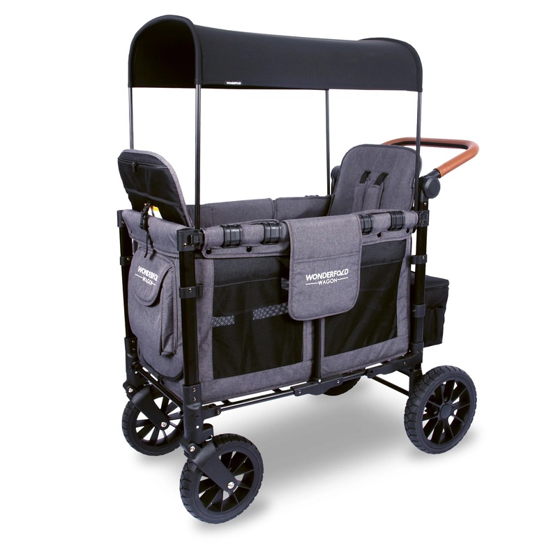 Wonderfold W2 Luxe Stroller Wagon Black Camo
