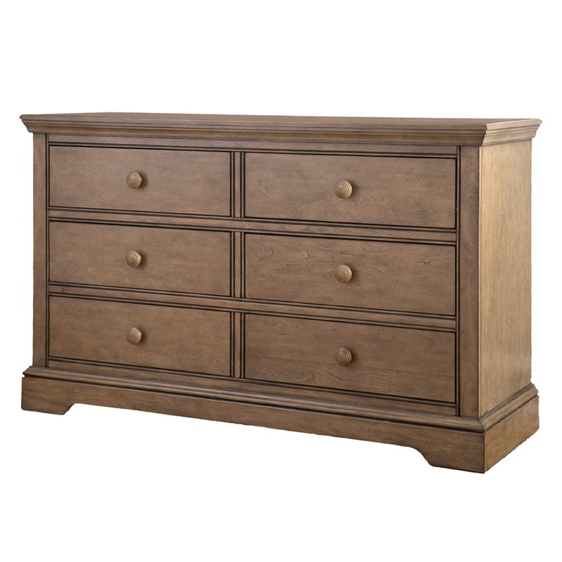 Hanley 6-Drawer Dresser Cashew
