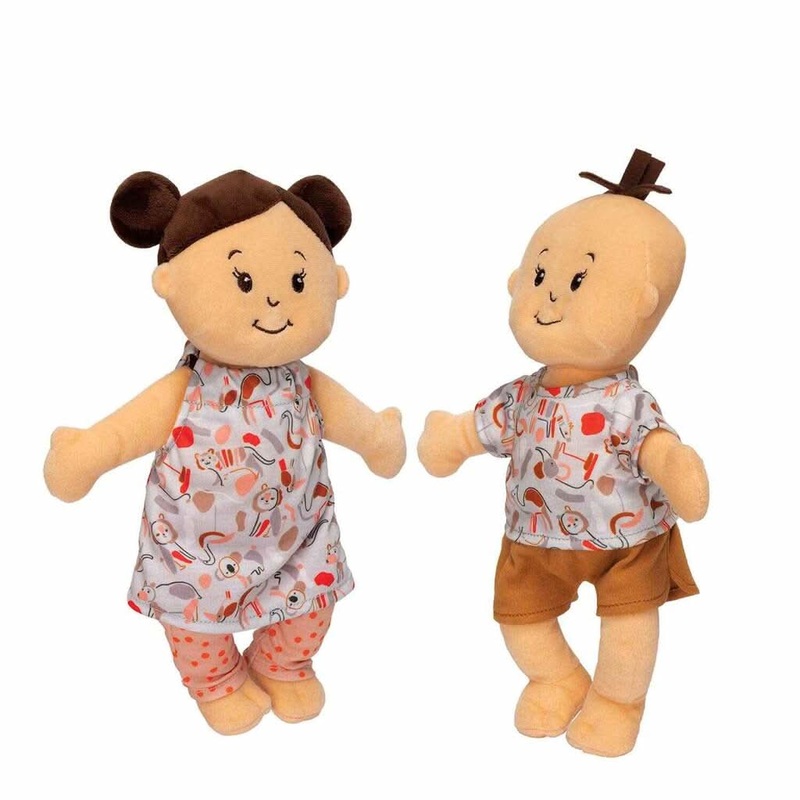 Manhattan Toy Wee Baby Stella Peach Twins Toy
