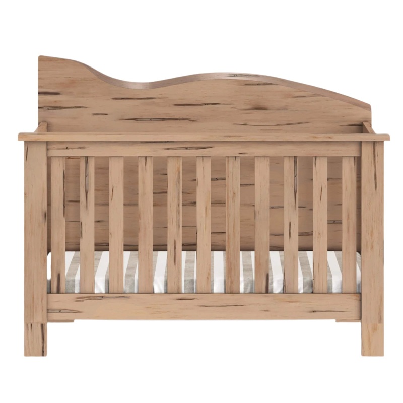 Milk Street Baby Tiegen 4-in-1 Convertible Crib Granola
