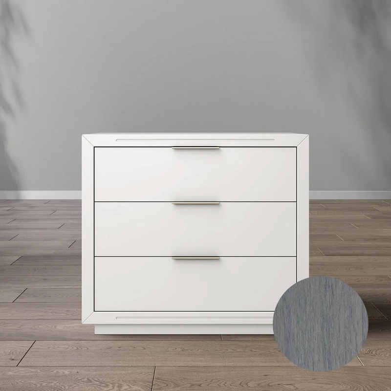 Romina Quadro Single Dresser in Aqua Storm