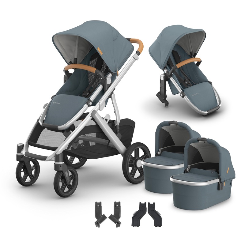 UPPAbaby Vista V3 + Bassinets Twin Bundle Callum Callum Callum
