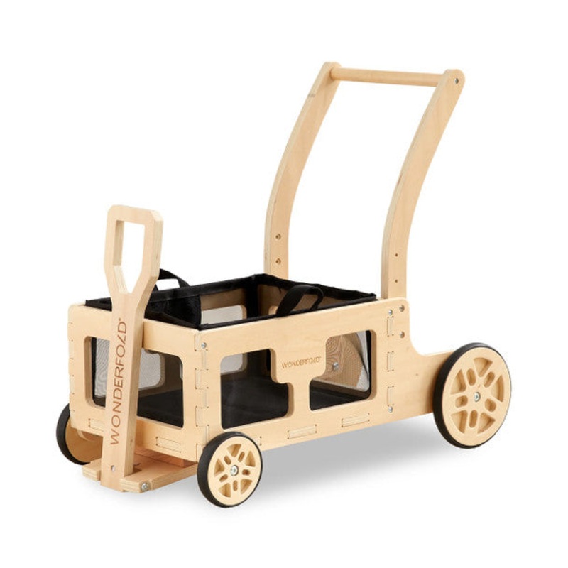 Wonderfold Step By Step Adventurer Toy Wagon – Tan