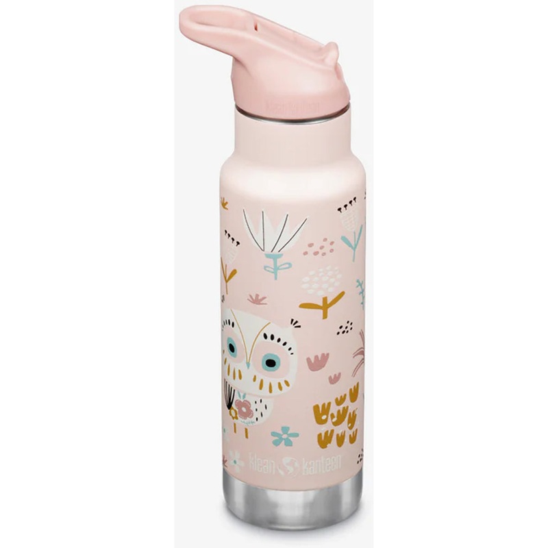 12oz Narrow Kid Flip Seal Sports Insulated Water Bottle Ice Cream Purple