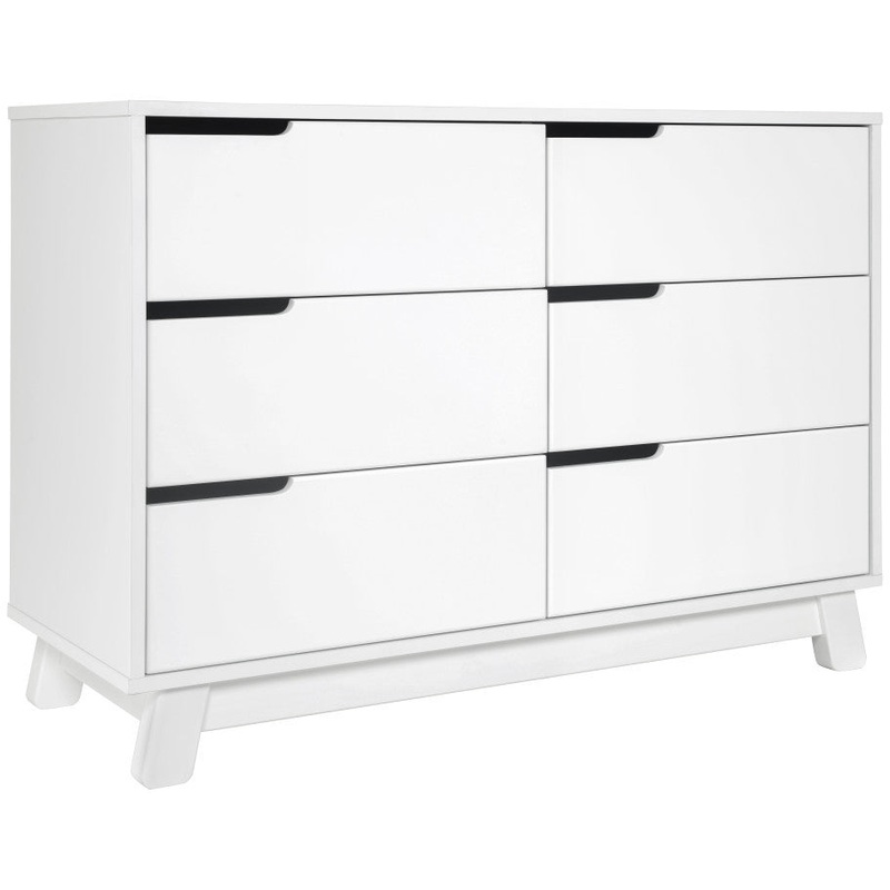 Babyletto Hudson 6-Drawer Double Dresser White