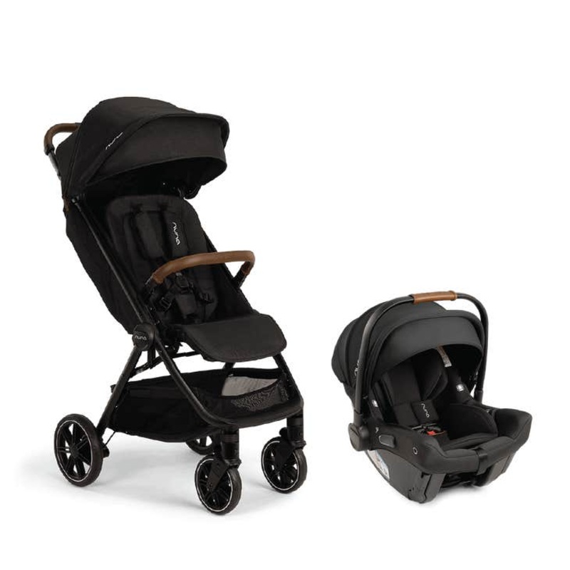 Nuna TRVL lx + PIPA URBN Travel System Caviar