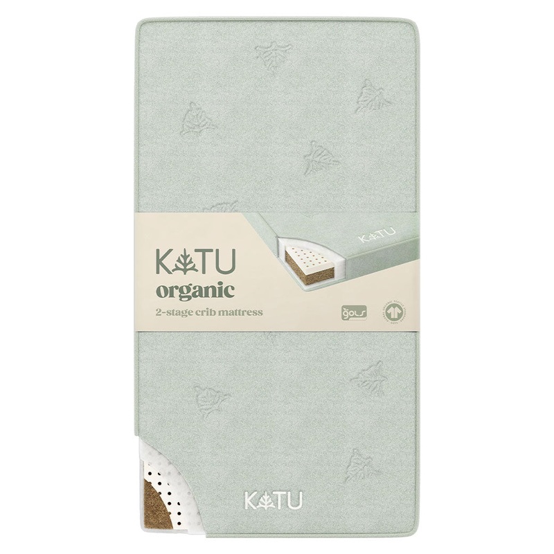 Organic 2-Stage Crib Mattress No Mattress Protector