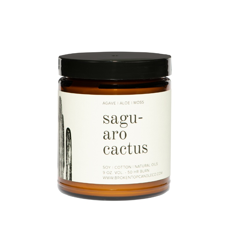 Saguaro Cactus Candle Large 9oz