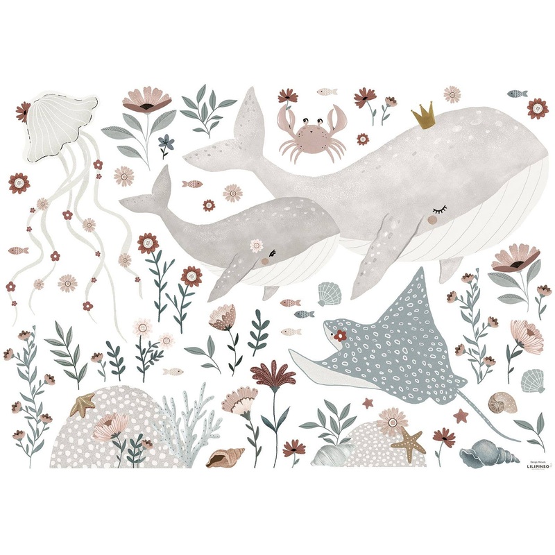 Under The Sea Wall Decals | Large
