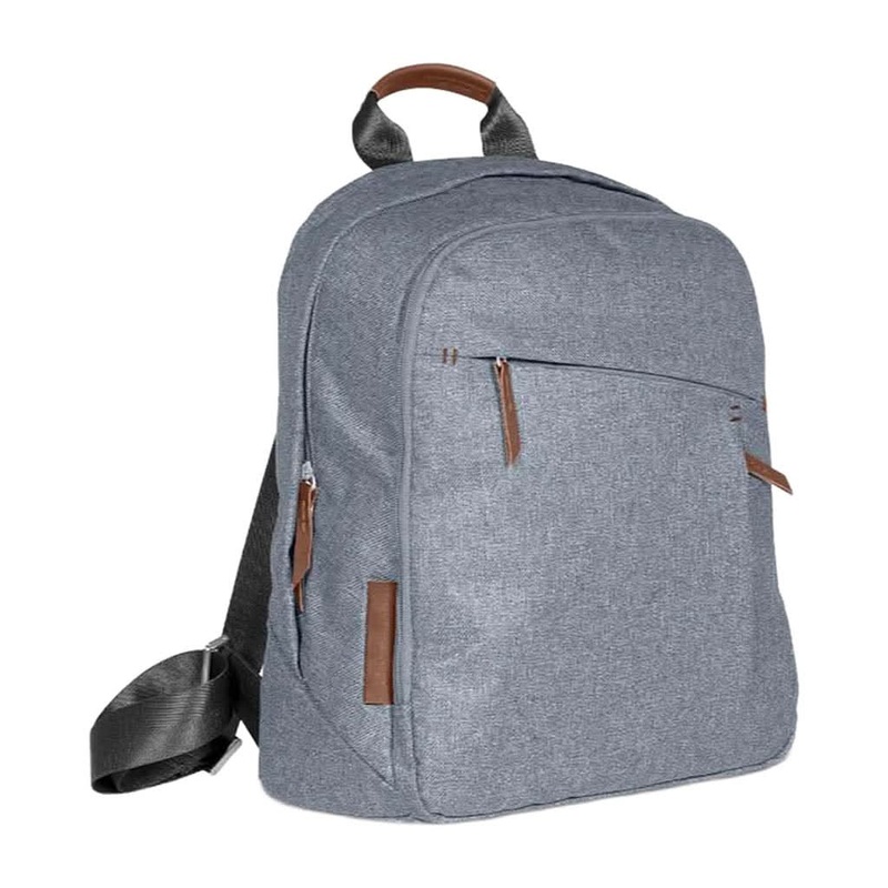 UPPAbaby Changing Backpack Gregory: Blue Melange / Saddle Leather