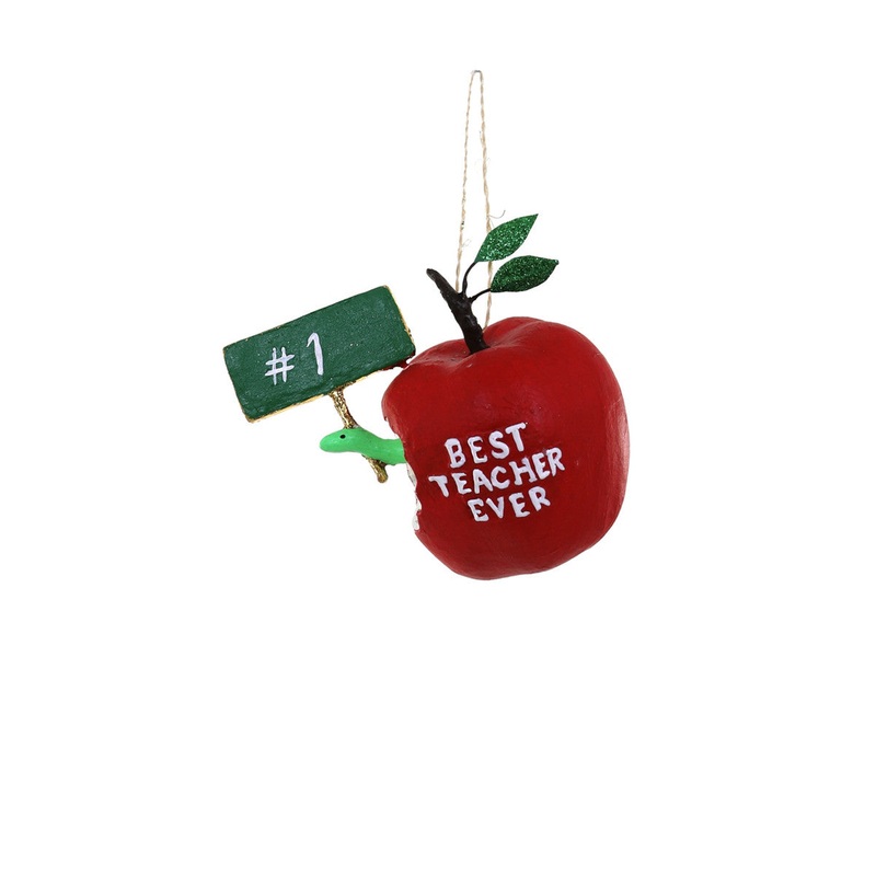 Best Teacher Ever Holiday Ornament