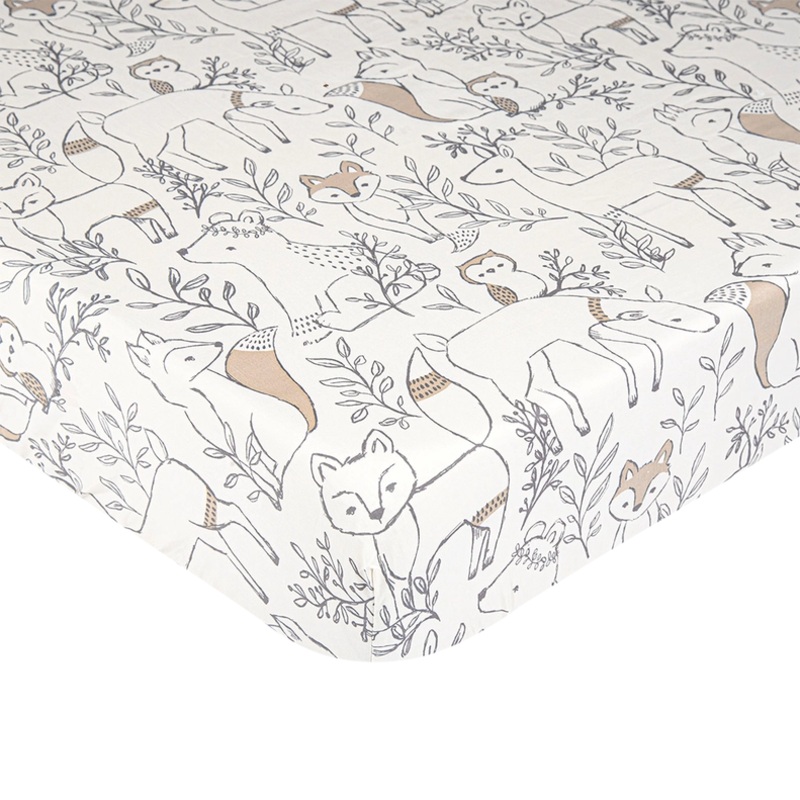 Ezra Crib Sheet | Woodland