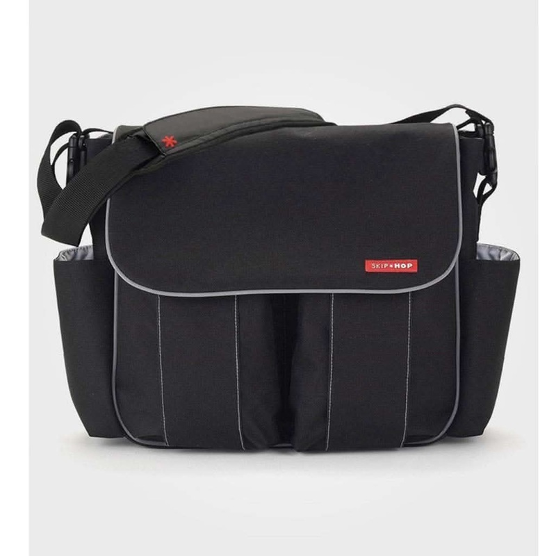 Skip Hop Dash Deluxe Diaper Bag Black