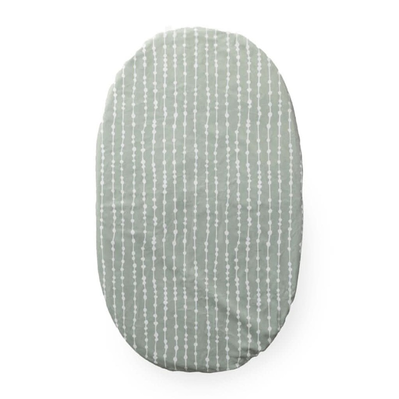 4moms Mamaroo Sleep Waterproff Bassinet Sheets, Grey Beads Grey Beads