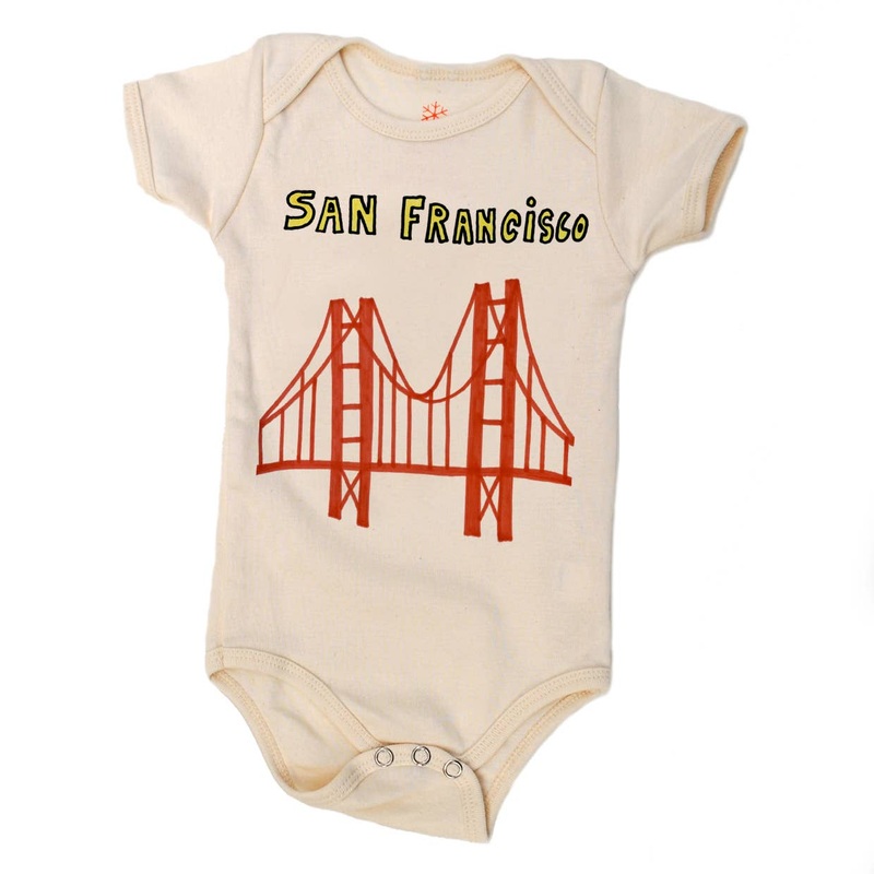 San Francisco Organic Baby Onesie 6-12M