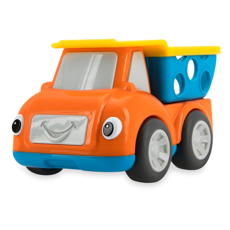 Silly Shaker Rattle Toy – Construction Truck