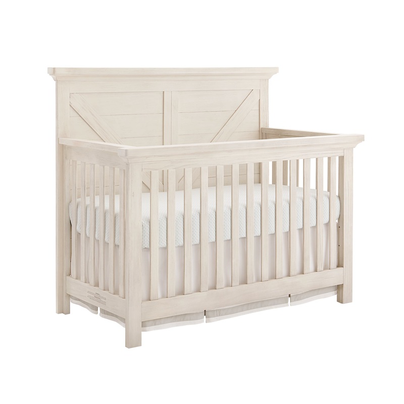 Westwood Design Westfield Convertible Crib Brushed White