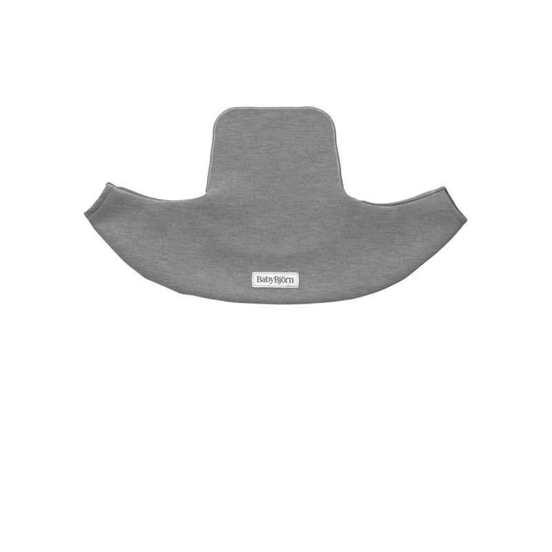 BabyBjorn Bib for Baby Carrier Mini & Free Light Gray