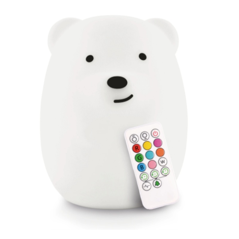 Lumipets LED Night Light with Remote Bear