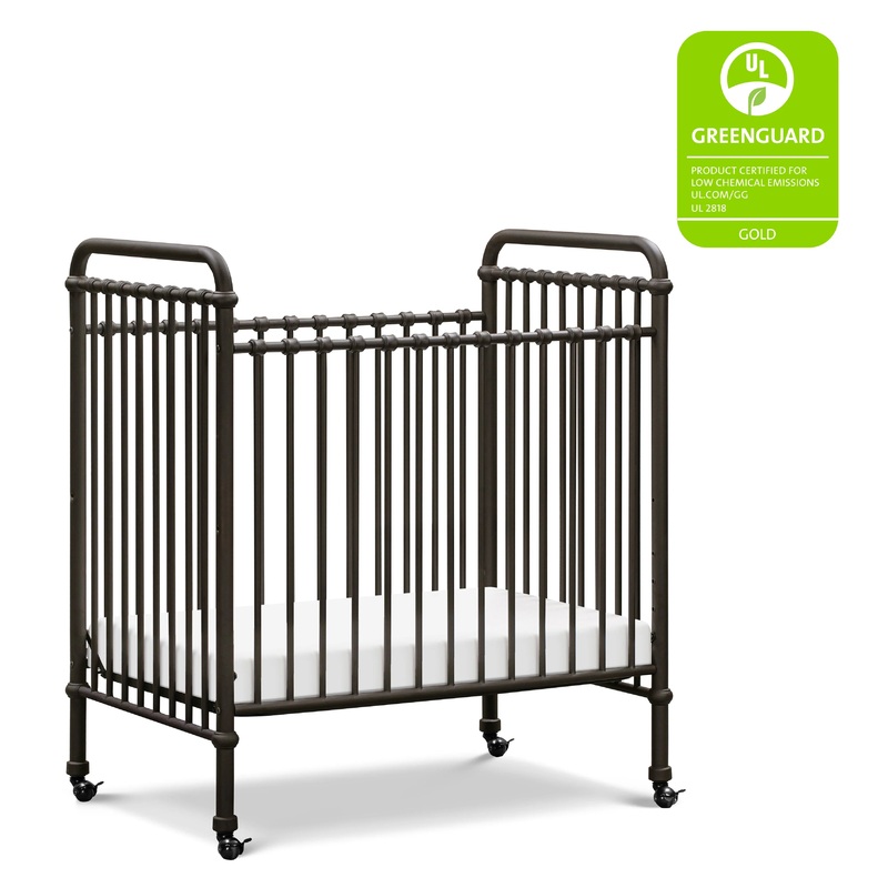 Namesake Abigail 3-in-1 Mini Crib Vintage Iron