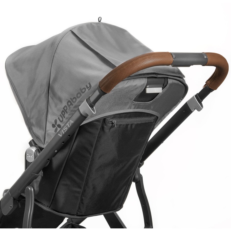 UPPAbaby VISTA Leather Handlebar Covers – saddle