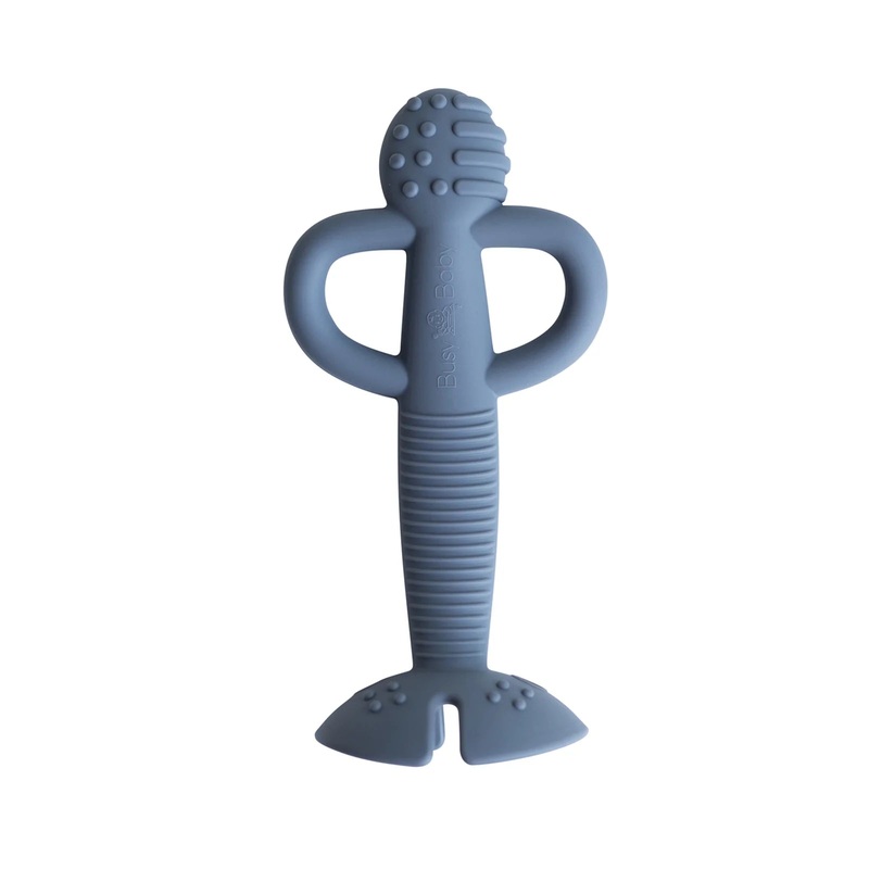 Busy Baby Teething Spoon Pewter