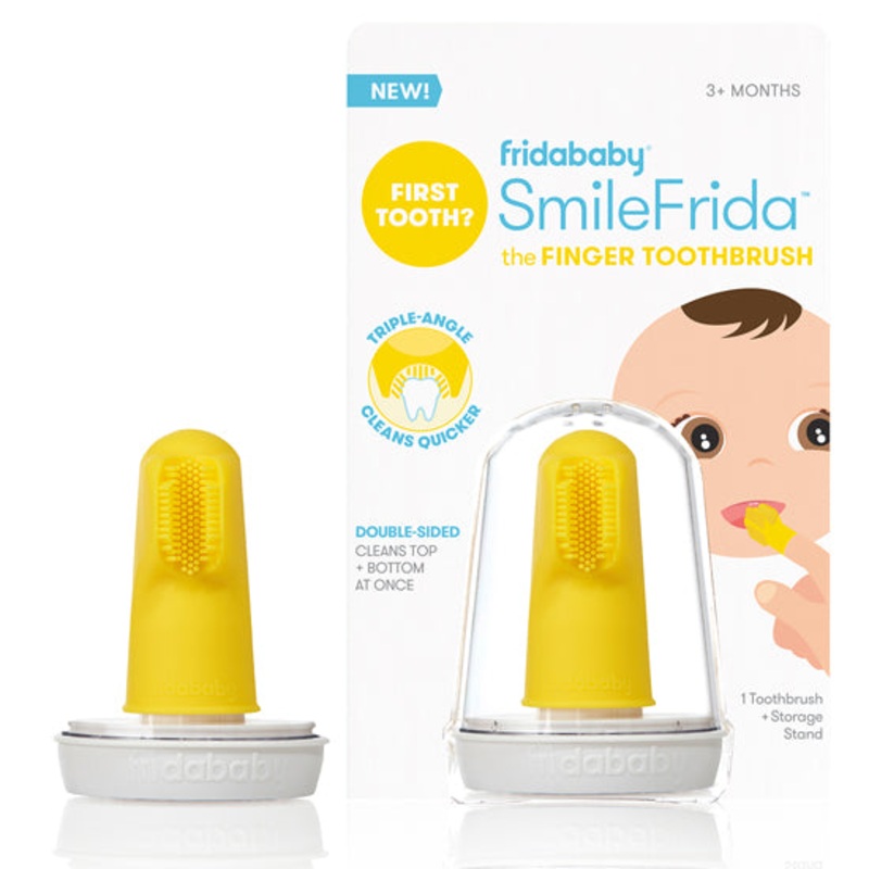 Fridababy SmileFrida the Finger Toothbrush – Yellow