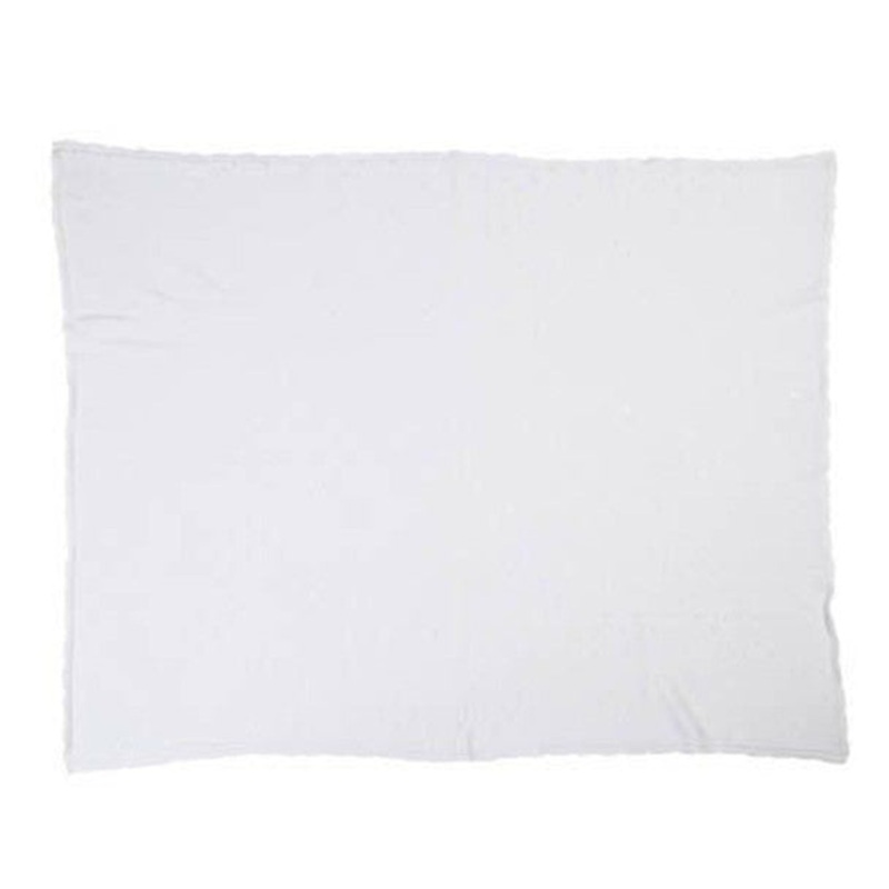 Lorena Canals Knitted baby blanket Biscuit White