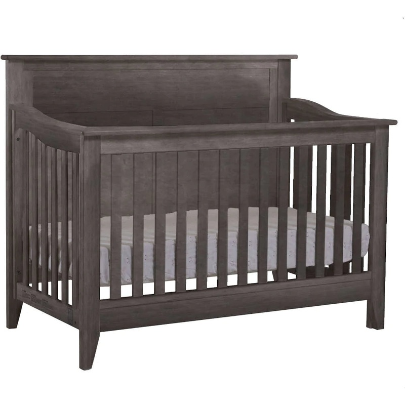 Pali Napoli Potenza Flat Top Crib Distressed Granite