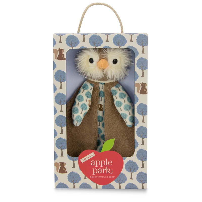 Patterned Blankie – Owl